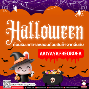ฮาโลวีน ต้อนรับเทศกาลหลอนด้วยสินค้าจากจีนกับariyayapreorder