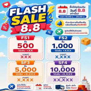 FLASH SALE 8.8